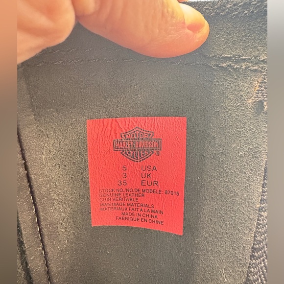 NWT H-D Motorcycle Riding Boot - Picture 7 of 7